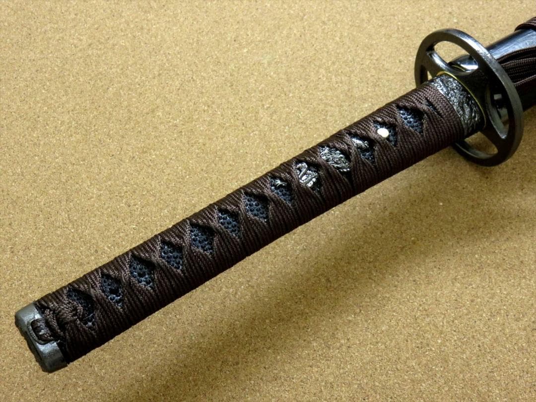 関の美術刀剣 新選組 三番隊組長 斉藤一 丸十鍔 鬼神丸国重 大刀 模造刀 仮装