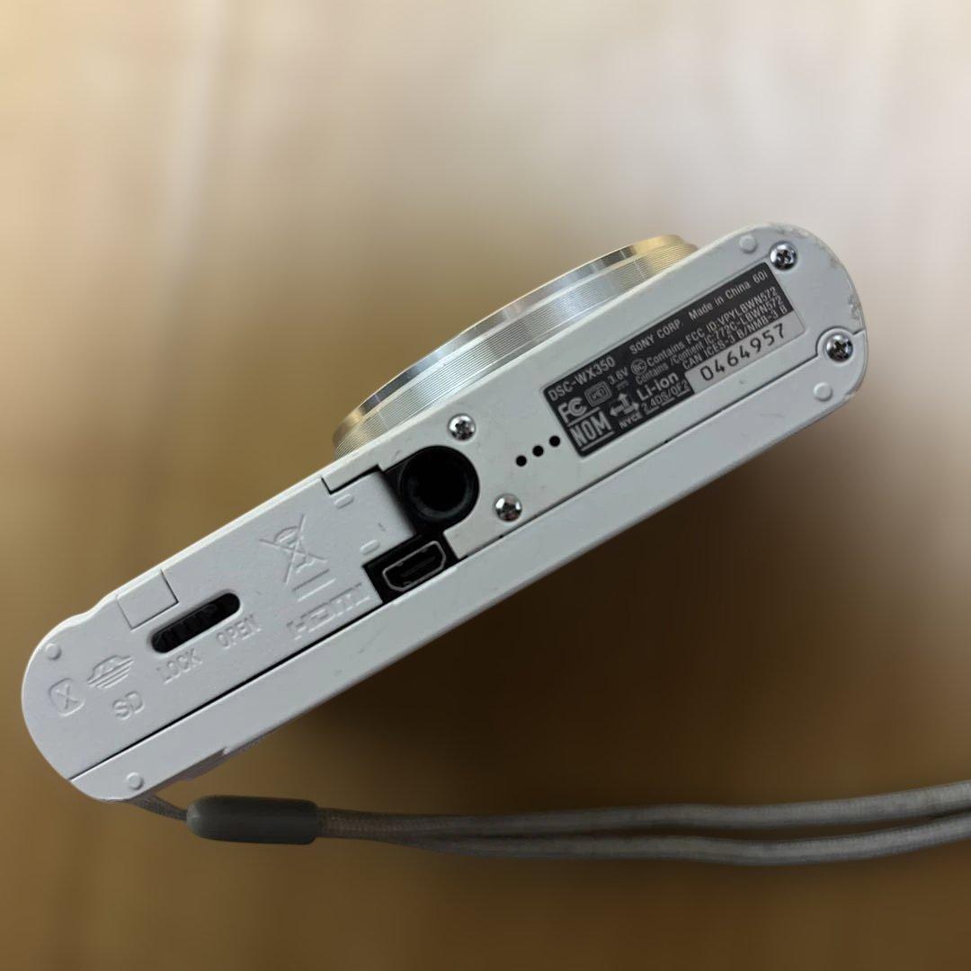 SONY DSC-WX350 デジタルカメラ ホワイト