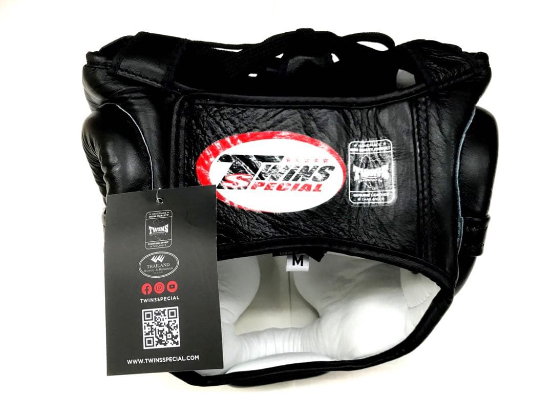 すえご様用　イヤーガードTWINS入り　新品　M 黒　ヘッドギア　ツインズ