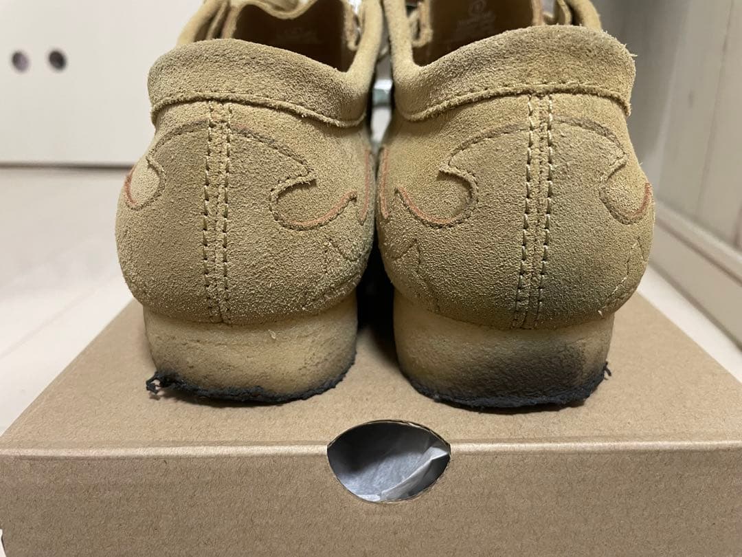 激レア！Supreme 23SS Clarks Wallabee \"Maple\"
