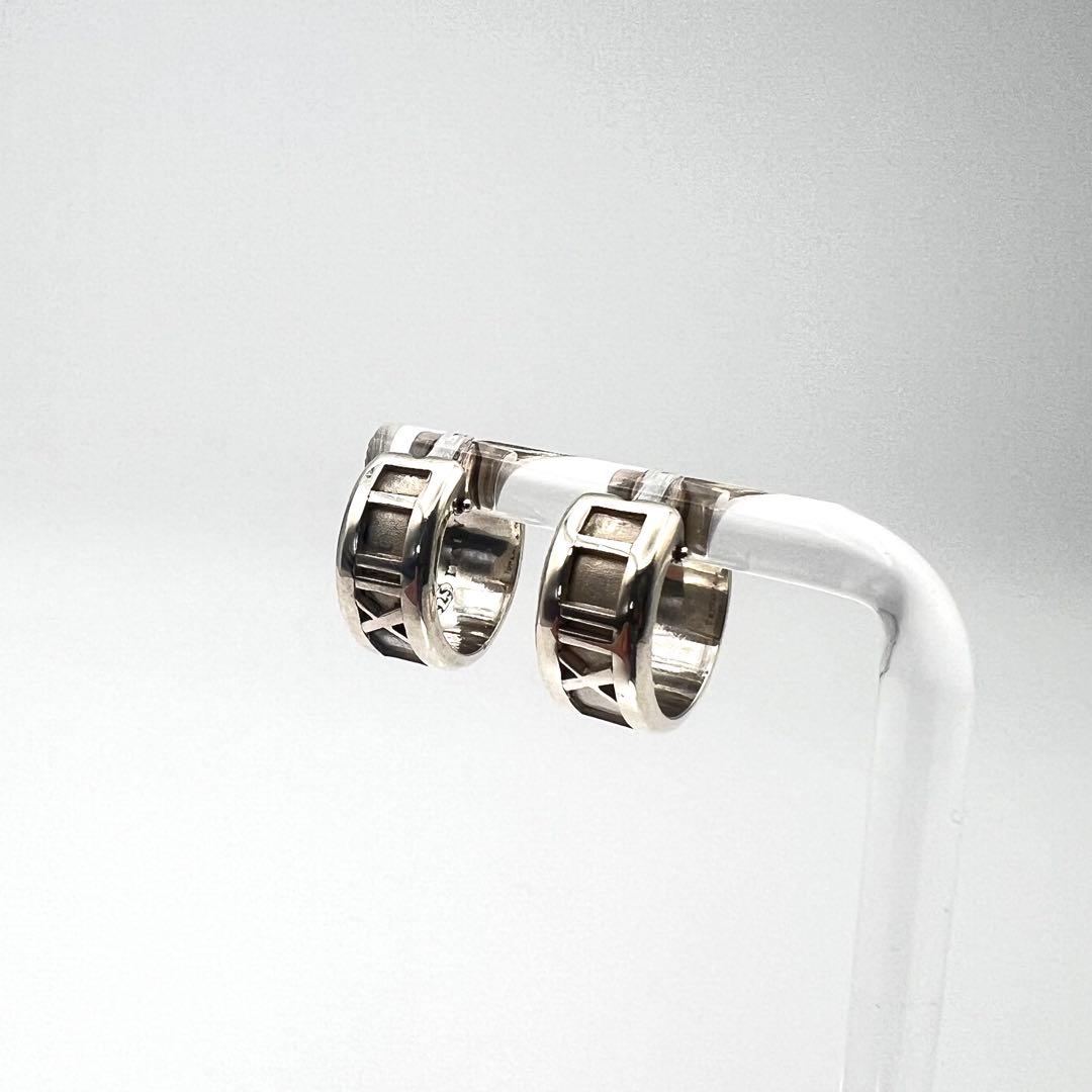 【美品】TIFFANY & Co. ティファニー アトラス フープ ピアス両耳用