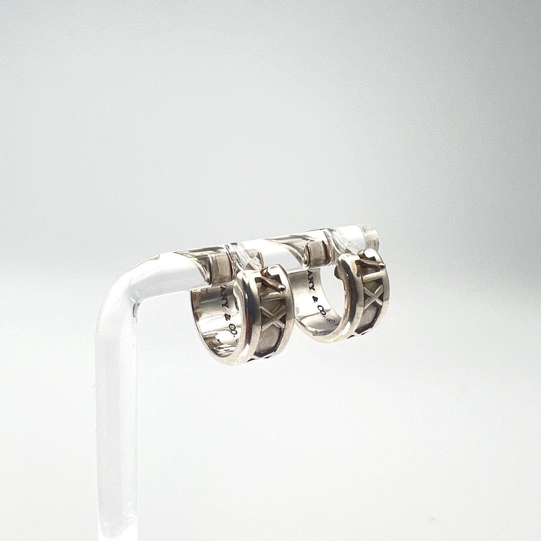 【美品】TIFFANY & Co. ティファニー アトラス フープ ピアス両耳用