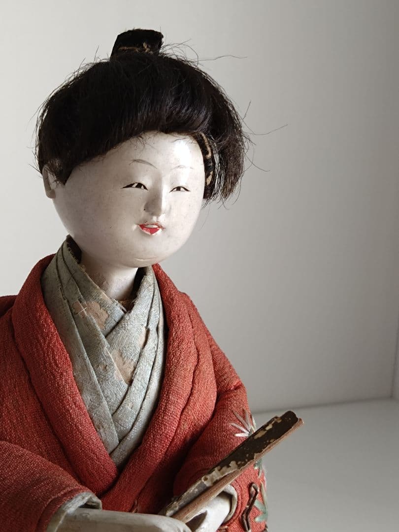 参内稚児人形　衣装嵯峨御所人形　有職故実　時代衣装　雛人形　市松　古美術骨董