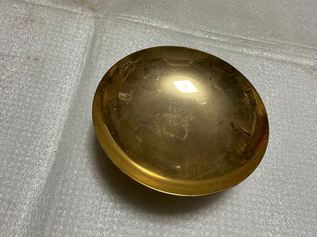 24k gpの金メッキ盃二つセット。【箱無し、現状品】。