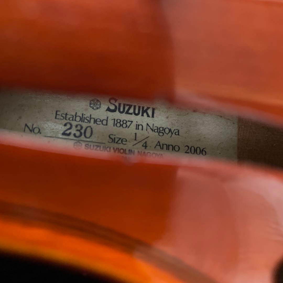 バイオリン　スズキ　NO230 1/4サイズ