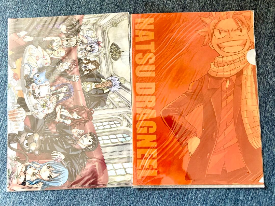 フェアリーテイル　クリアファイル　セット