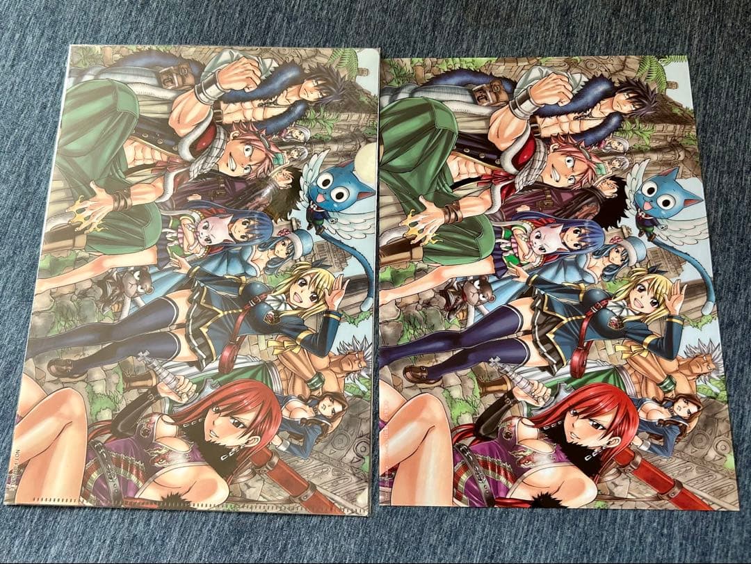 フェアリーテイル　クリアファイル　セット