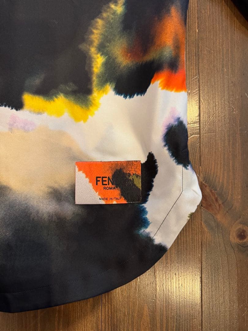 新品未使用★FENDIシルクカットソー★FENDIフェンディーロンハーマン