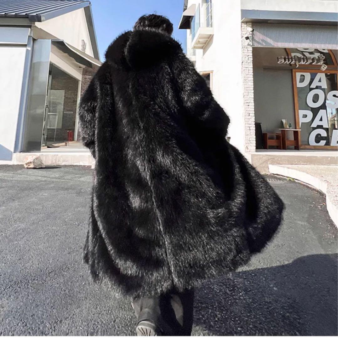 〜値引き中〜フードファーモードロングコート(otte)