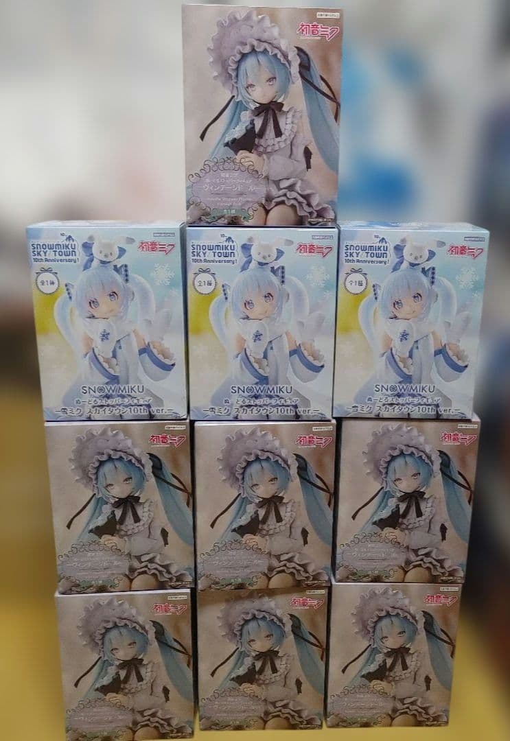 【未開封品】初音ミク　ぬーどるストッパー フィギュアセット　10体