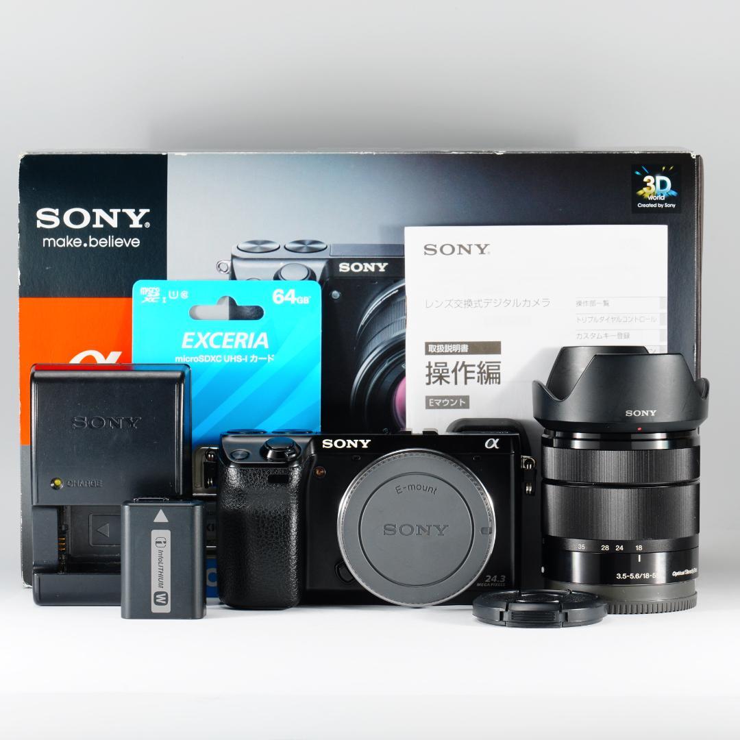 フラッグシップ機/SONY NEX-7K/完品//64GB付/ミラーレス