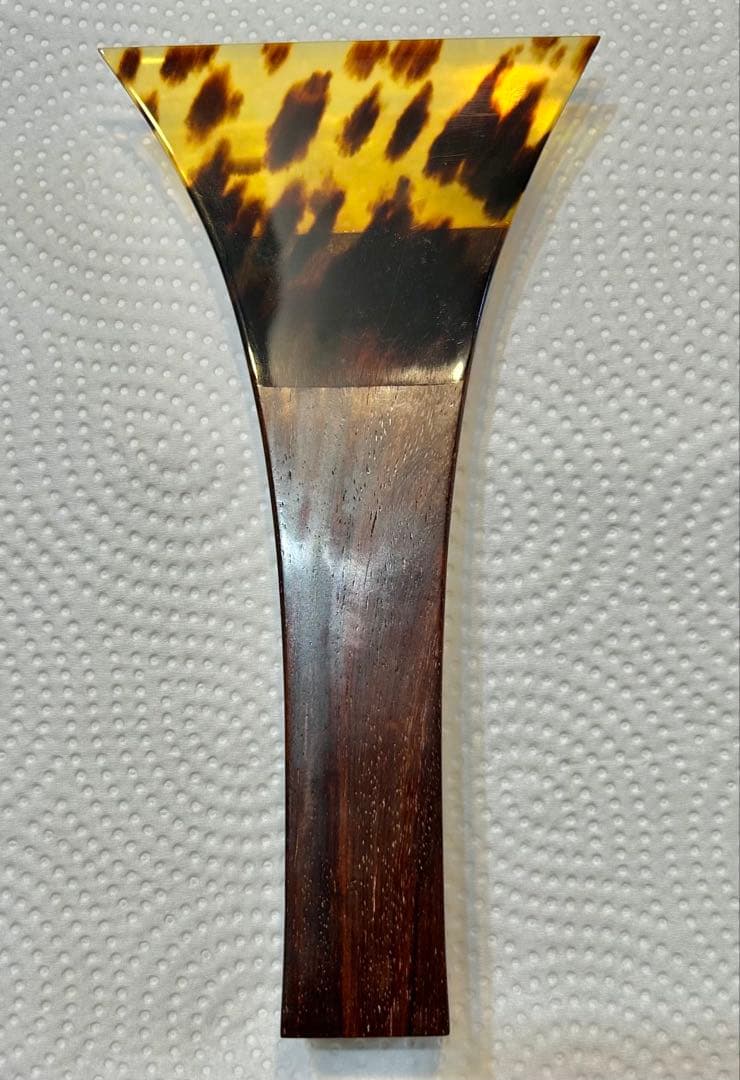 た*け様 津軽三味線用　最高級べっ甲バチ　紅木手元