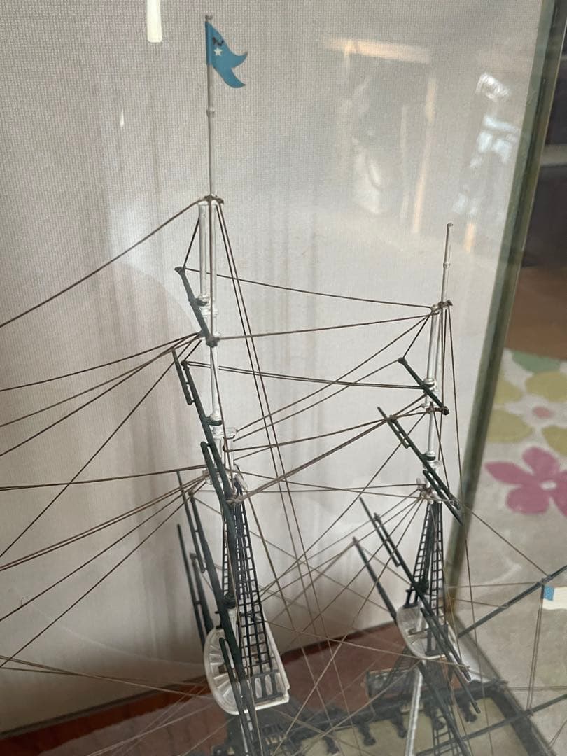 （地域限定）USS Constitution ヴィンテージハンドメイド　模型船