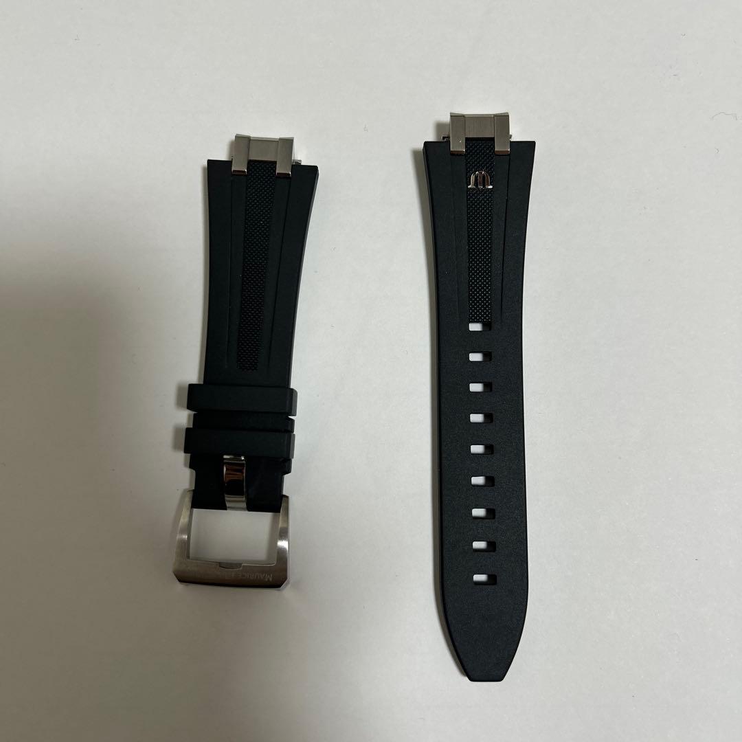 モーリスラクロア　ラバーベルト ブラック　39mm用