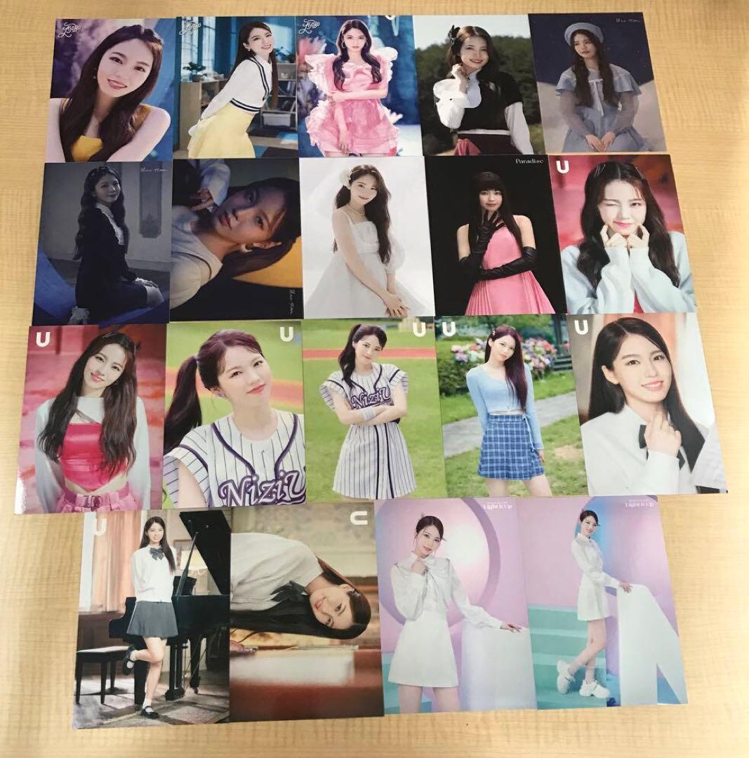 ❶ NiziU アヤカ ラントレ 81枚 まとめ売り