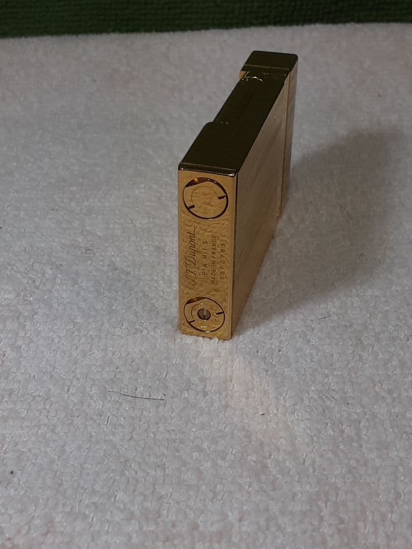 Chapado en Laton ヘアラインゴールド　Hg デュポンの音