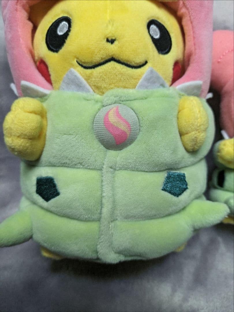 ポケモンセンター限定 メガヤドランのポンチョを着たピカチュウ マスコット