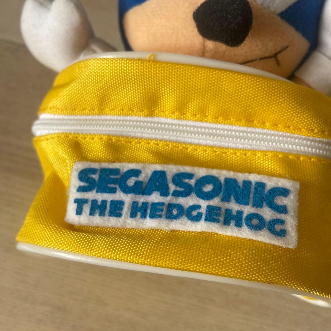 セガ ソニック ぬいぐるみ ポーチ型　　平成レトロ　希少　レア　非売品　1994