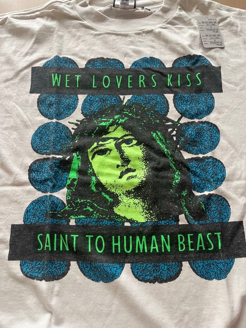 セントマイケル SAINTMICHAEL 半袖 白 ホワイト M