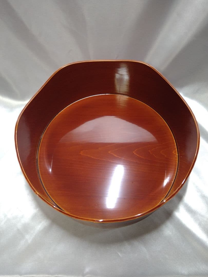 飛騨伝統工芸 春慶塗 茶道具 千歳盆 漆器 天然木 裏千家 美品