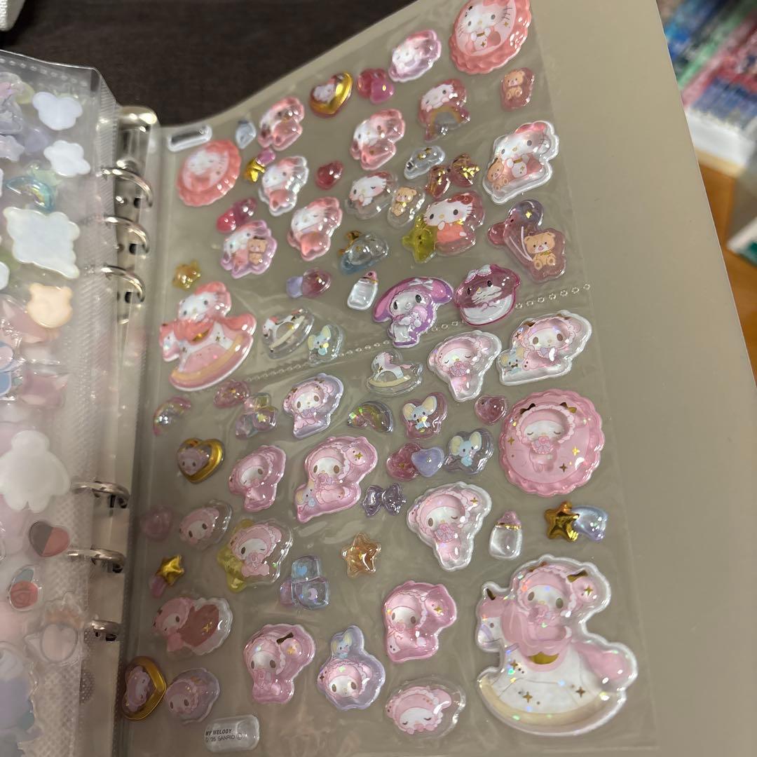 シール帳 完成品