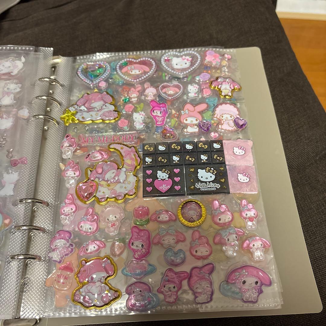 シール帳 完成品