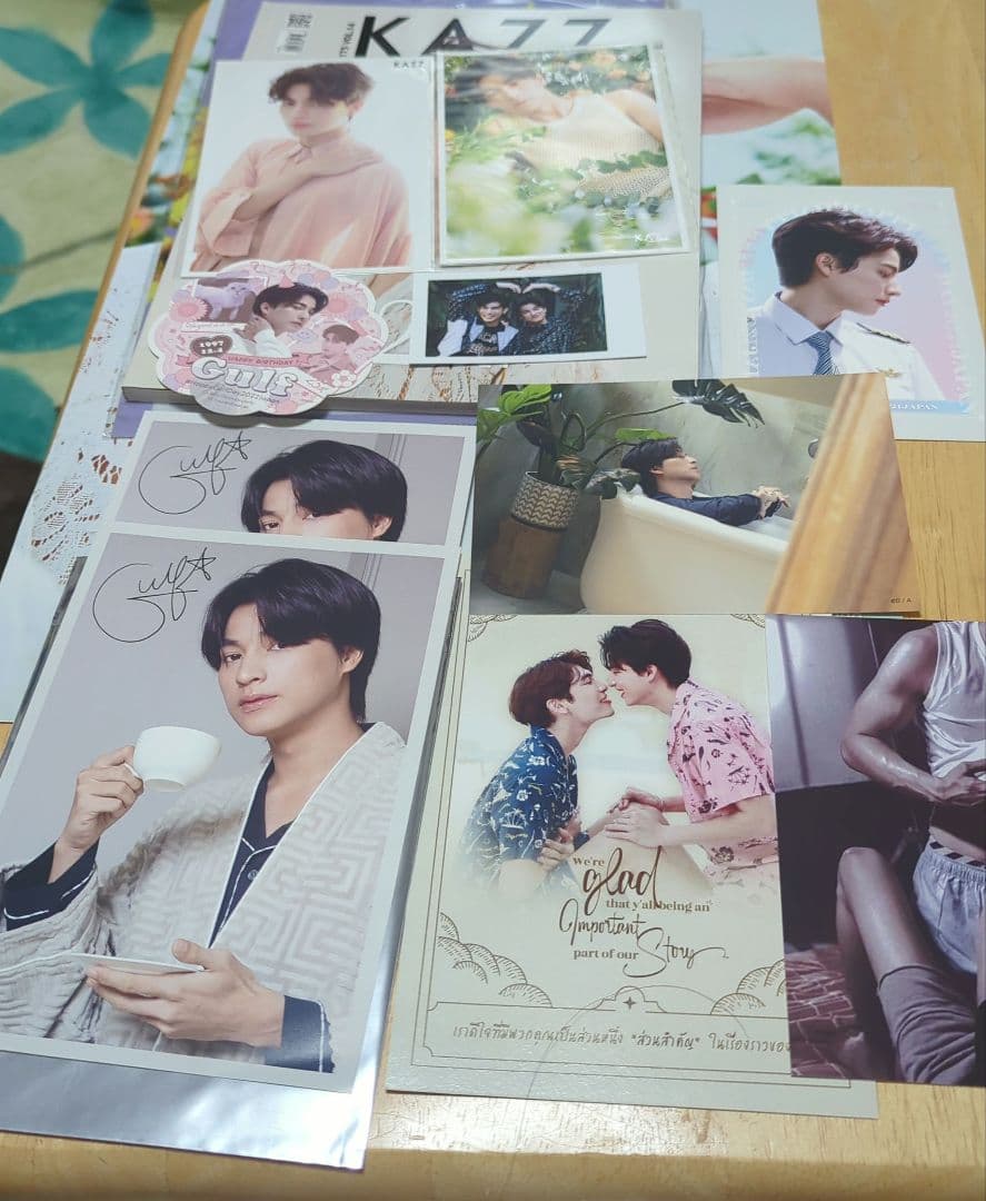 ガルフカナウット Gulf タイ俳優 ポスター 雑誌 まとめ売り