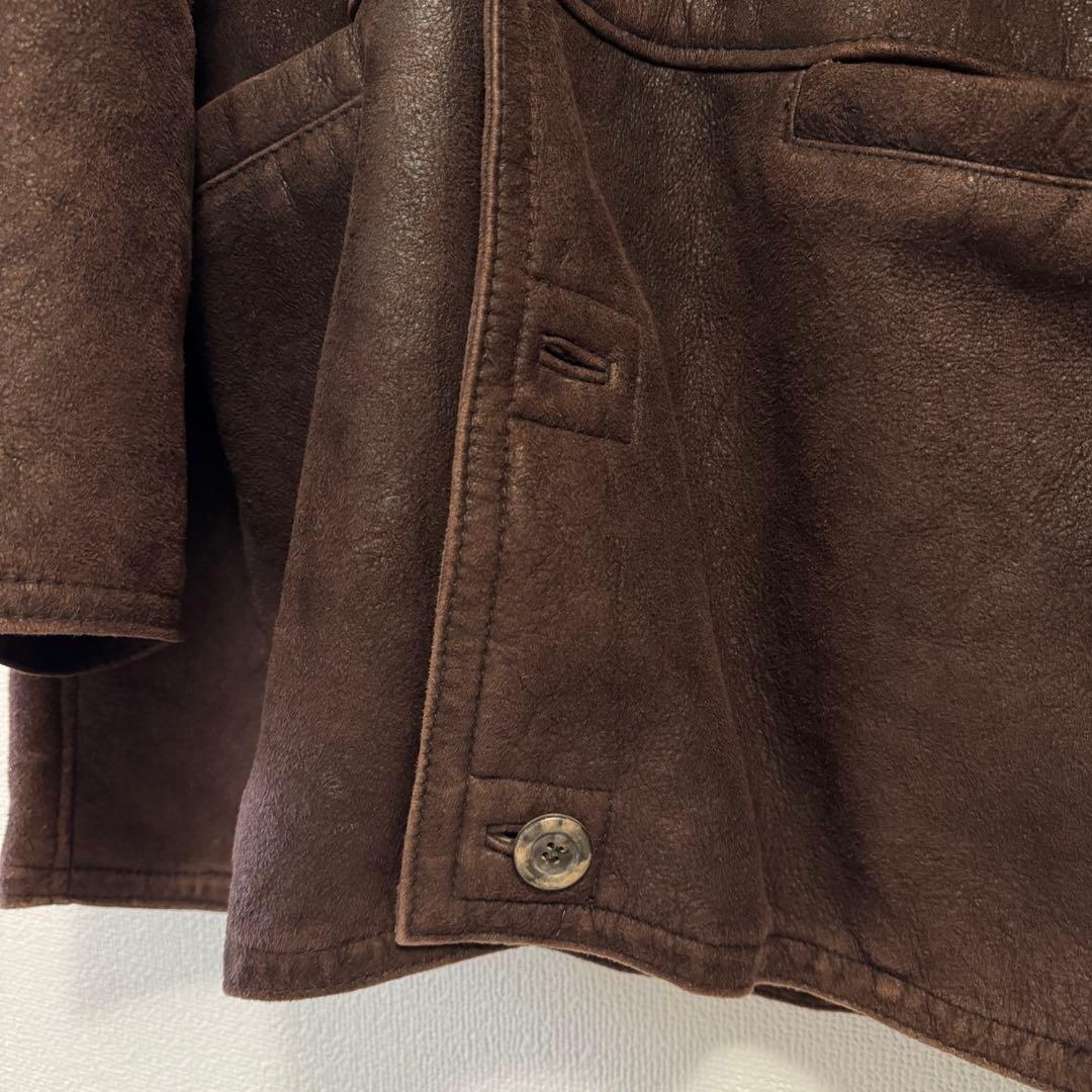 ムートン ブラウン シープ？ ショートコート