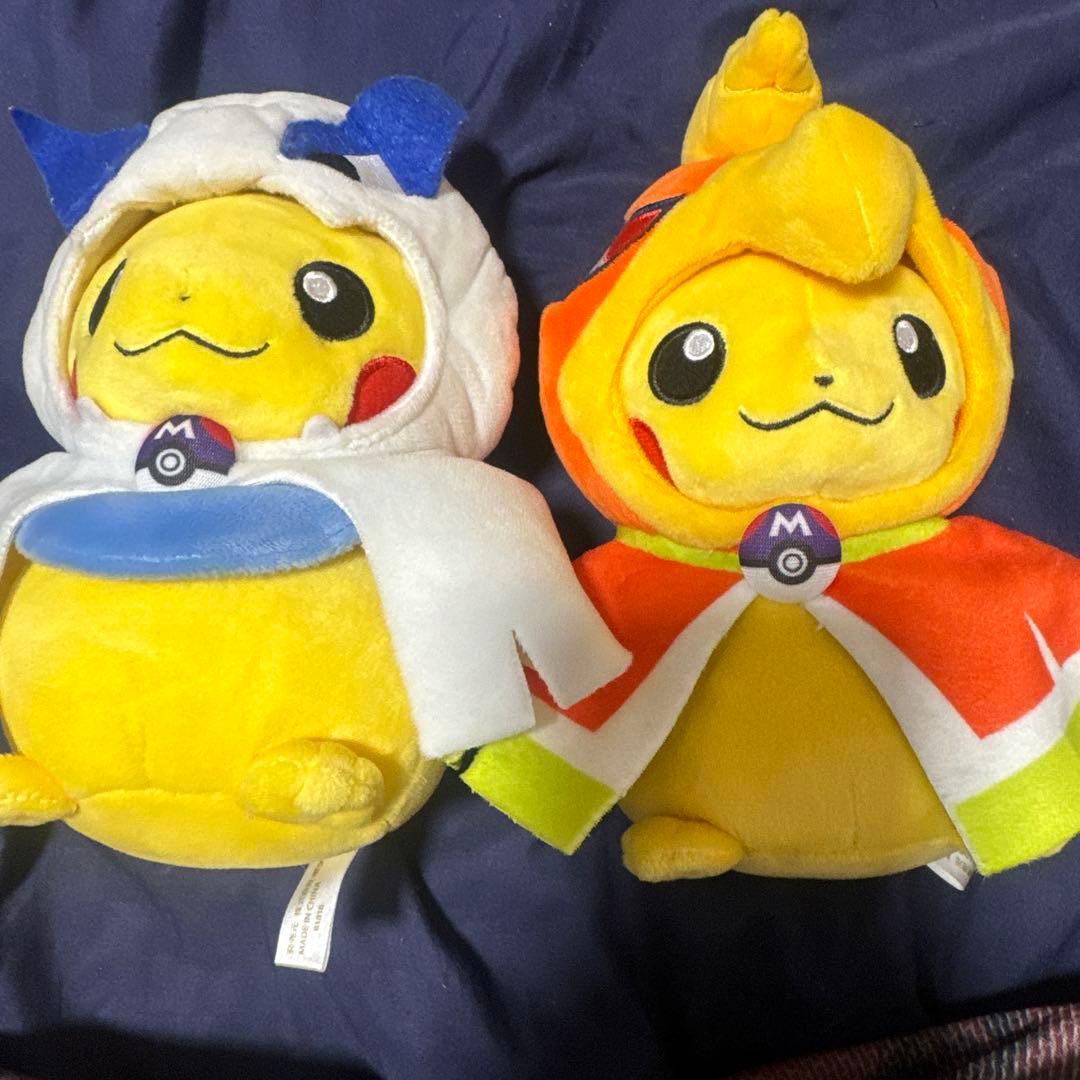 ピカチュウ ぬいぐるみ ポンチョ　10体セット