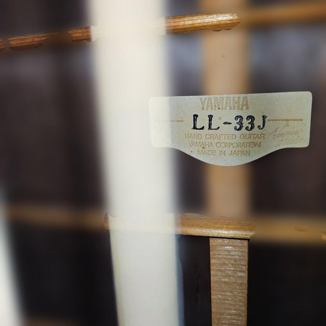 YAMAHA.LL33Jオール単板 ハードケース付き。