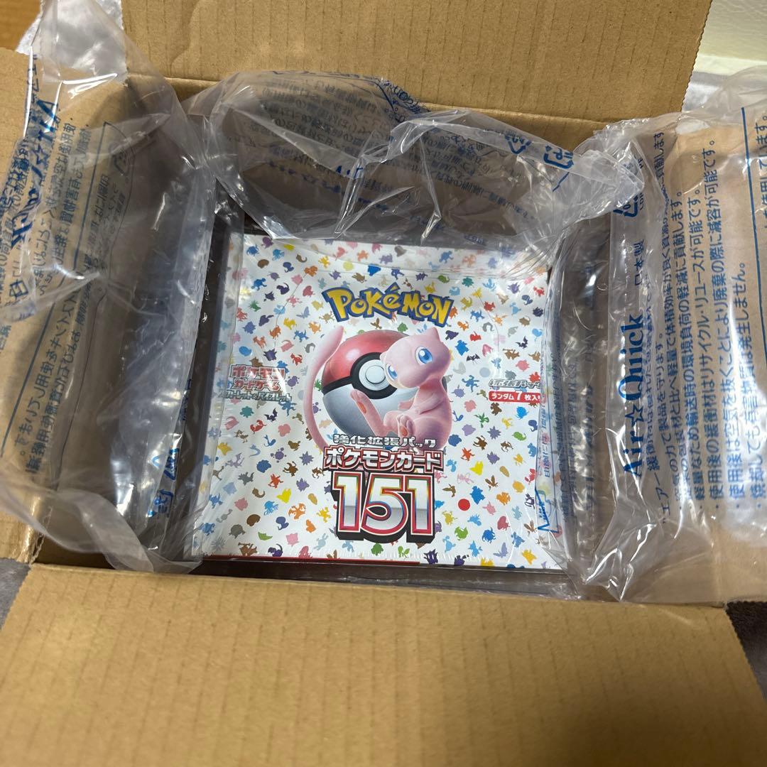 ポケモンカード151 未開封BOX