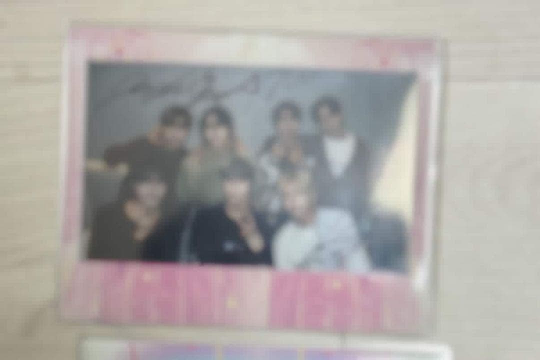 NouerA 直筆サイン入り チェキ ポラロイド ポラ