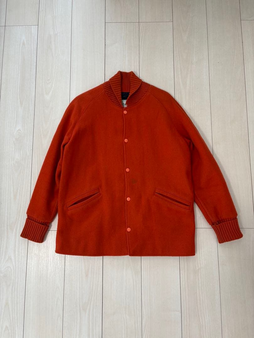 80s melton ウールジャケット スタジャン ファラオジャケット