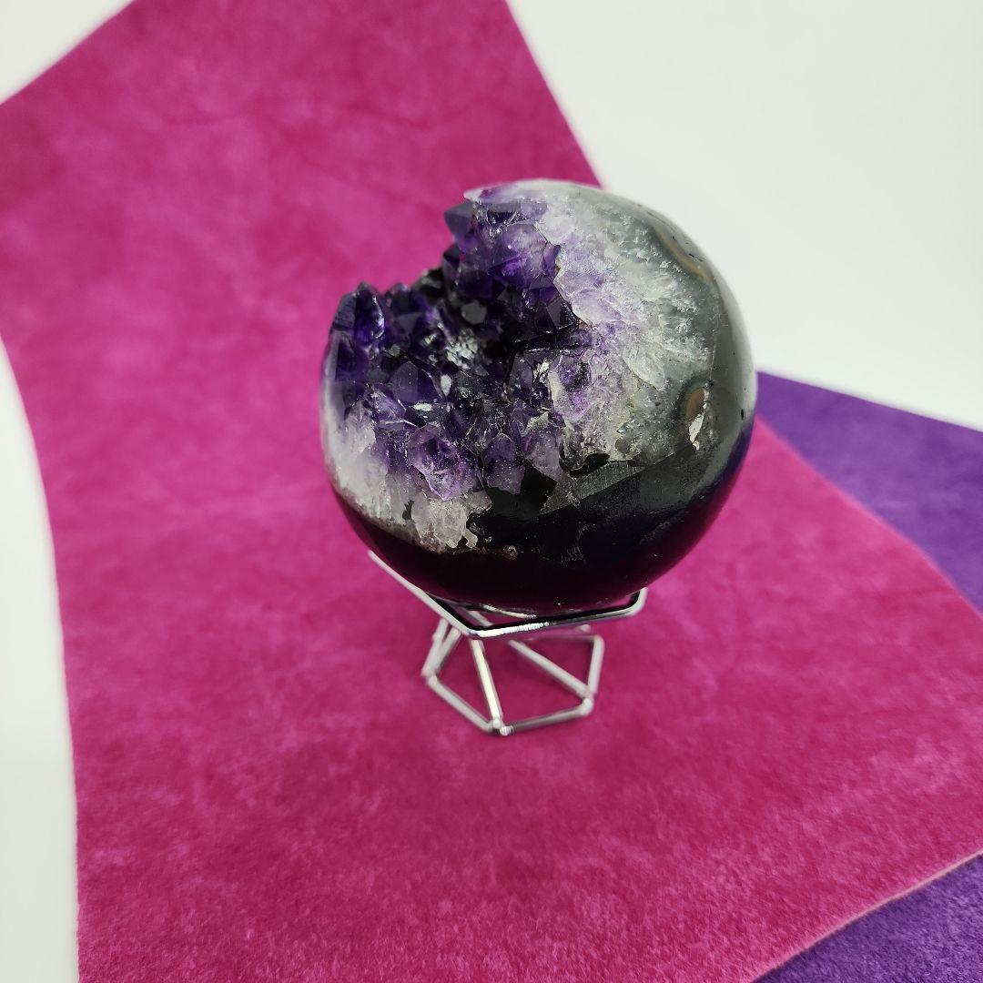 アメジスト天然石 笑口 スフィア