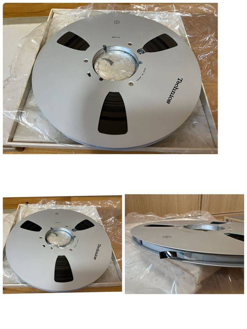 Technics テクニクス　10号　オープンリールテープ　6個セット