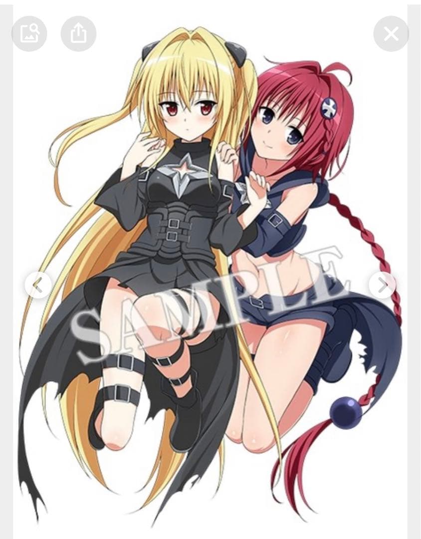 ToLOVEるダークネス　タペストリー　ポスター　予約限定品