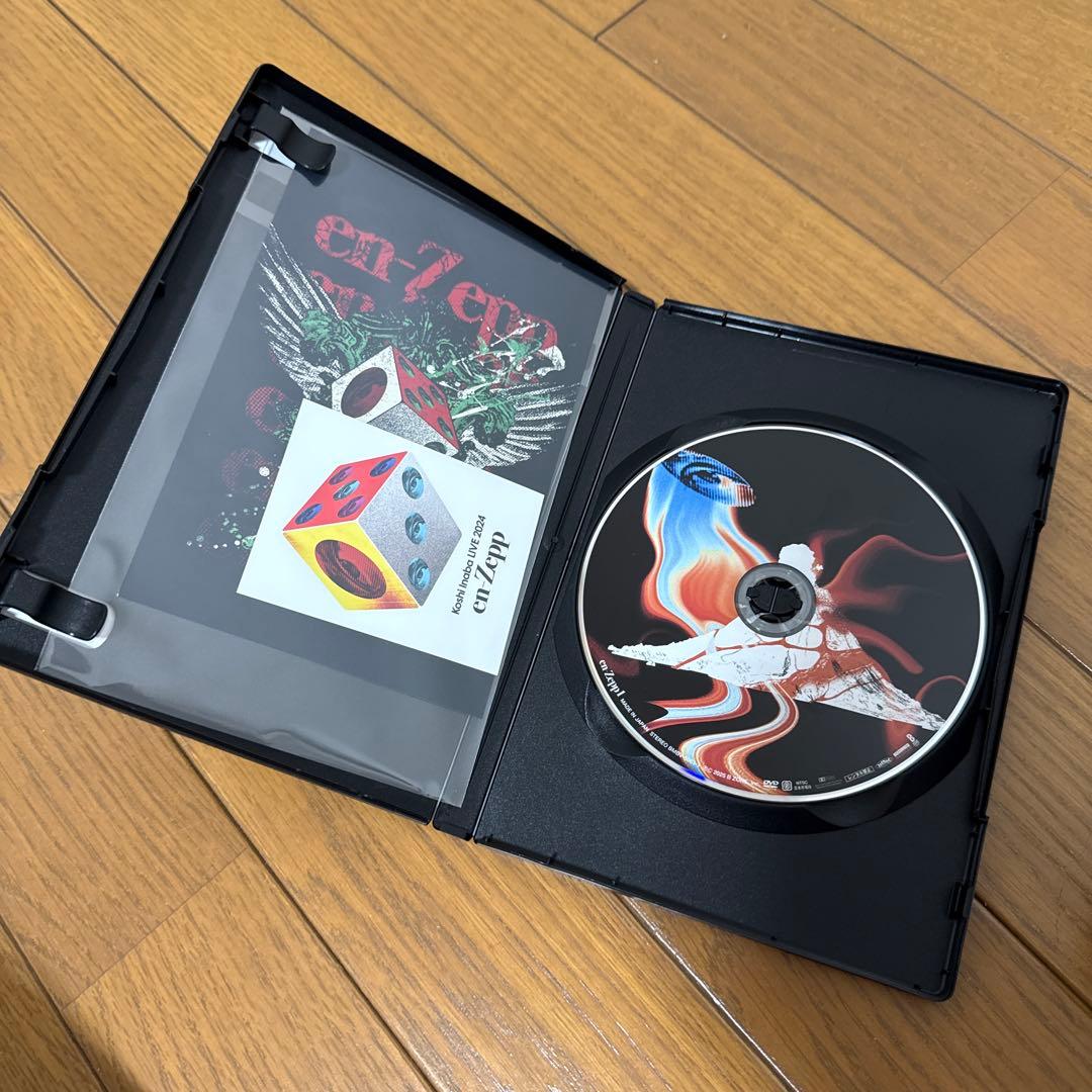 【DVD】Koshi Inaba LIVE 2024 en-Zepp訳ありセット