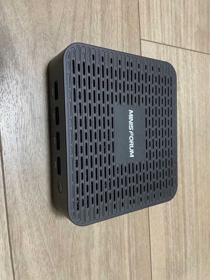 MINISFORUM ミニPC GK41 ブラック