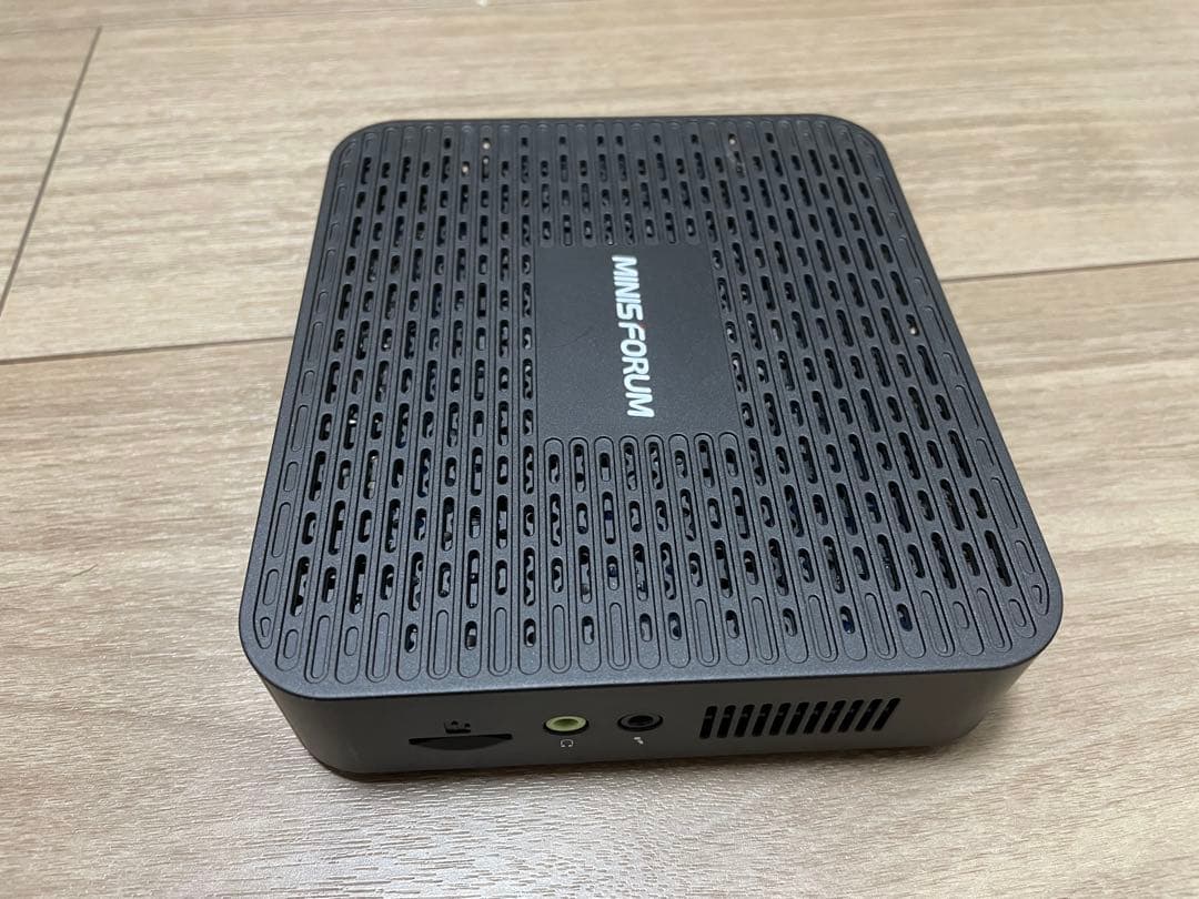 MINISFORUM ミニPC GK41 ブラック