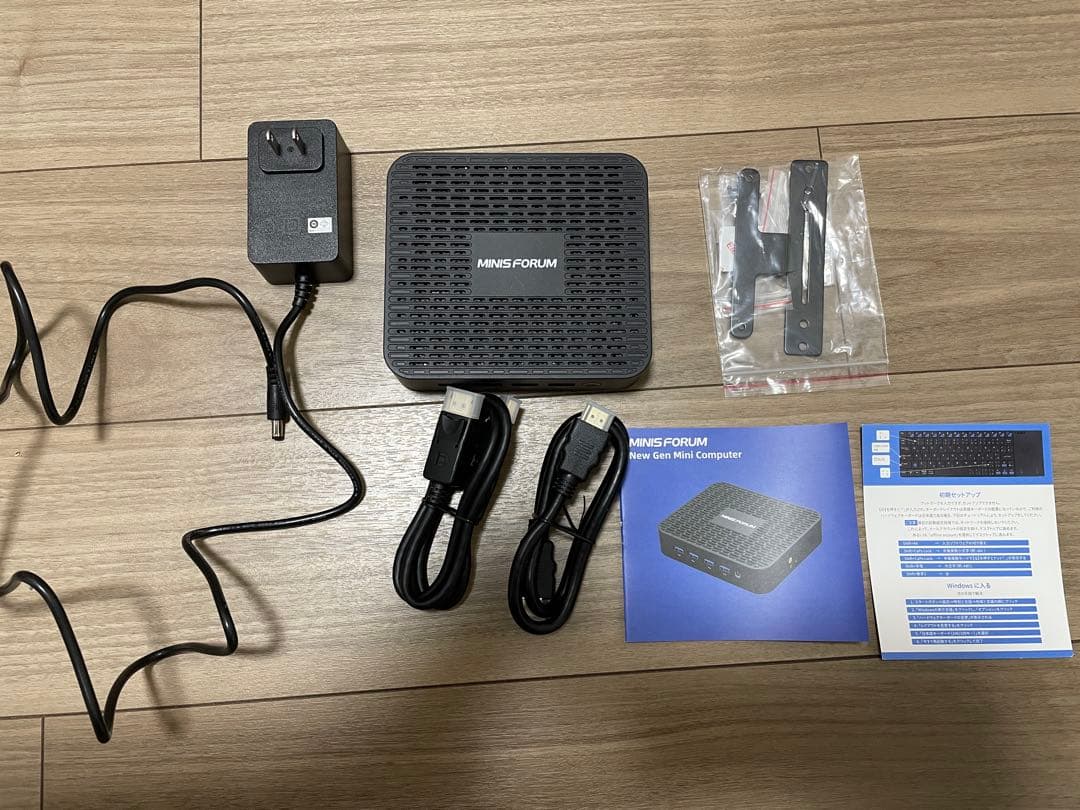 MINISFORUM ミニPC GK41 ブラック