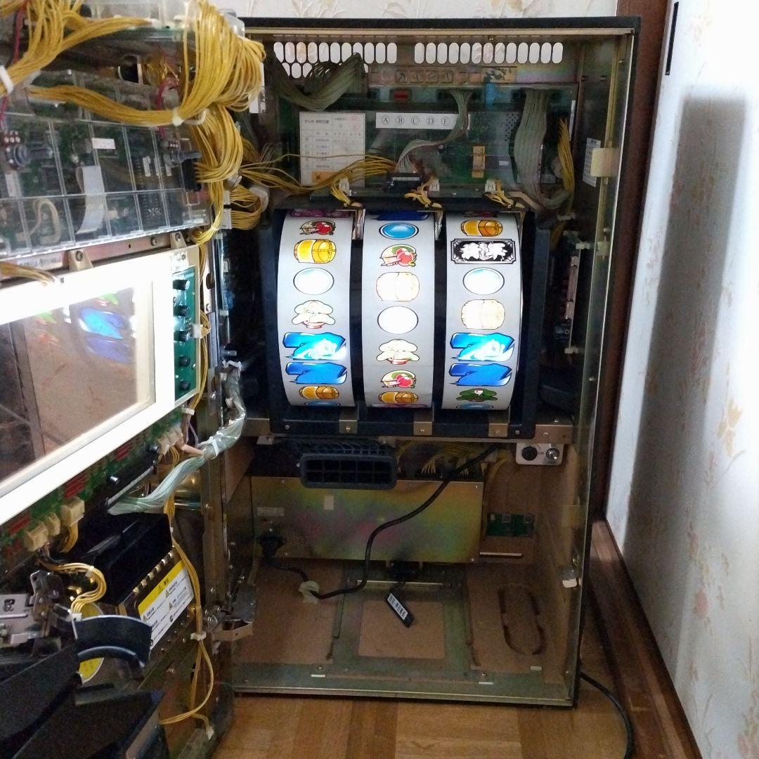 パチスロ　実機　吉宗S （越後屋パネル）不要機付き