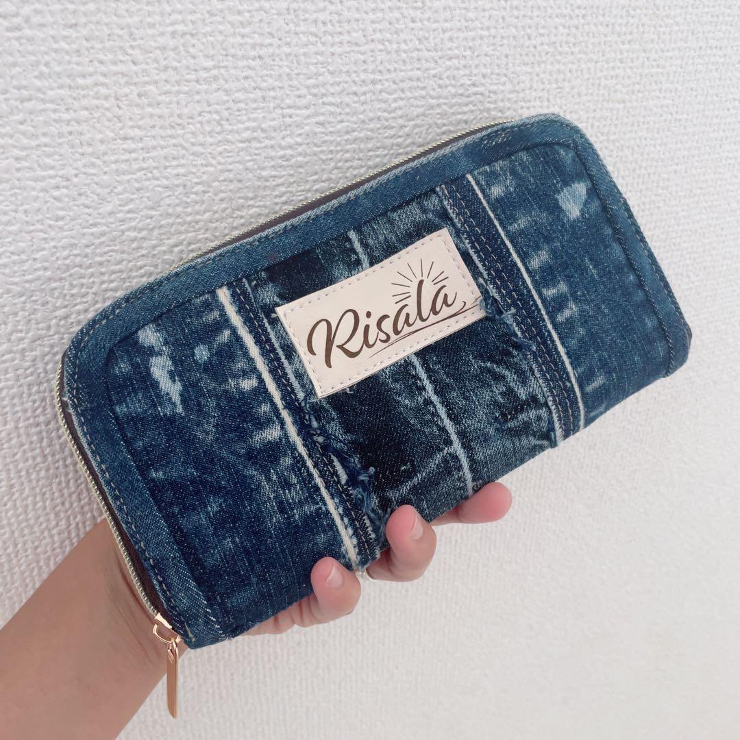 デニム リメイク ウォレット 3