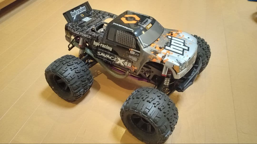 ホビーラジコン momoHPI Racing Savage X 4.6 Big Block
