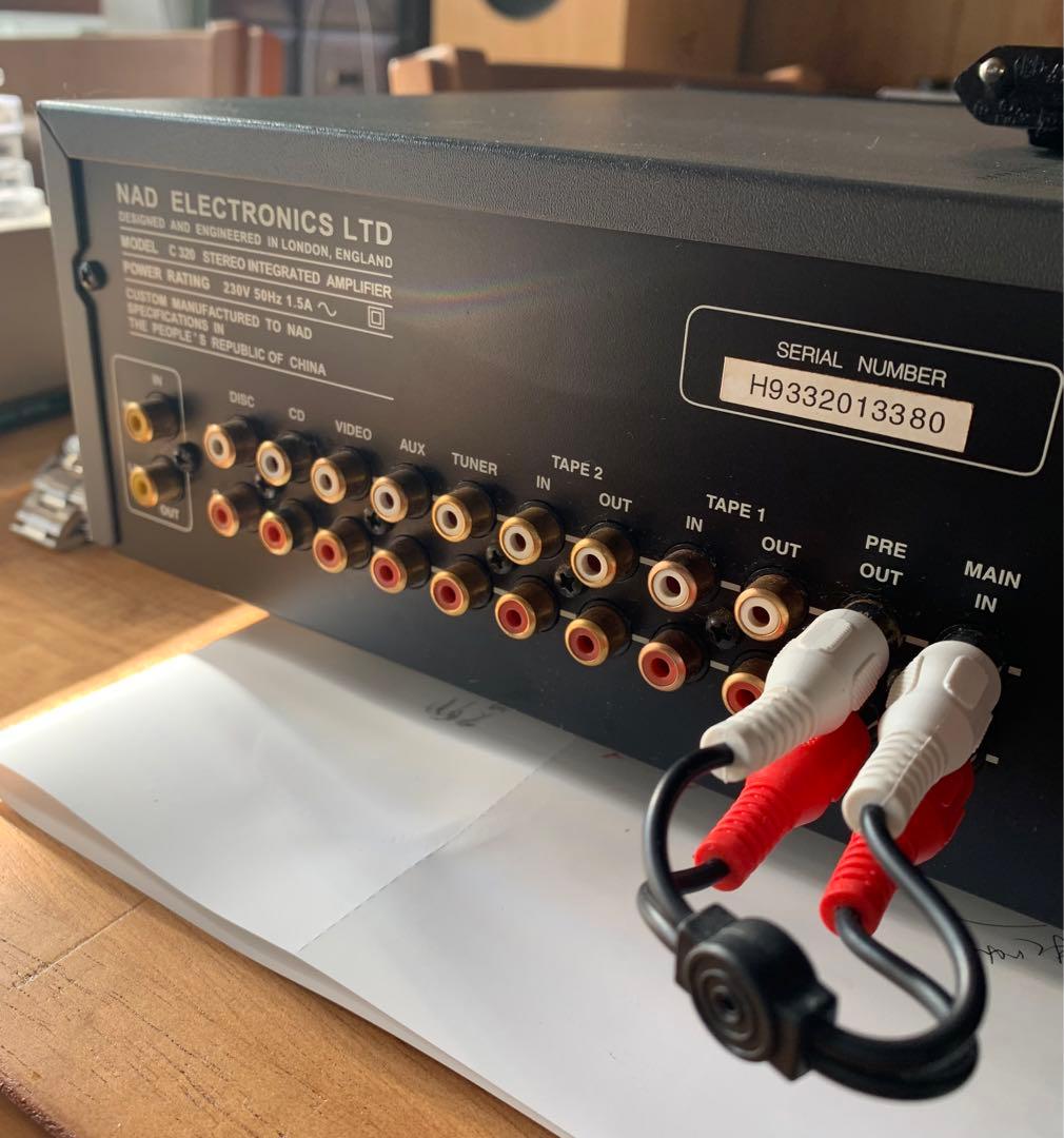 G*i様 NAD C320 プリメインアンプ
