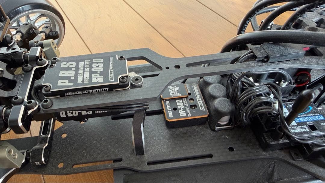 ヨコモ YD-2 RX メカ付き美品 未塗装RX-7ボディ&エアロキット小物付属