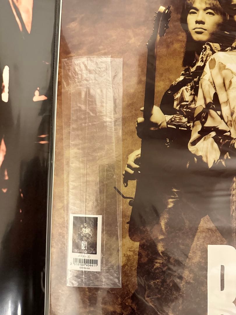 B’z シングル「BLOWIN’」 復刻版ポスター