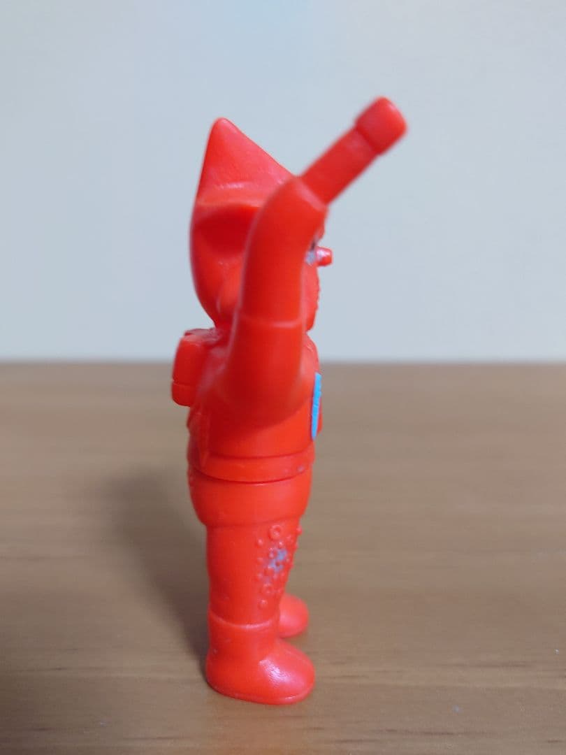 【当時もの稀少！】ポピー　ミニソフビ　イカファイア　仮面ライダーV３