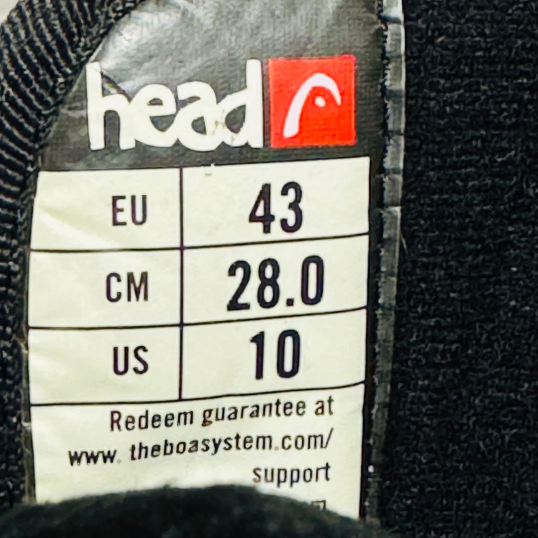 28cm スノーボードブーツ 黒色ブラックBoAダイヤル式初心者おすすめ