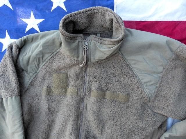 米軍実物　ポーラテックフリースジャケット　M-S　コヨーテ　ECWCS　139