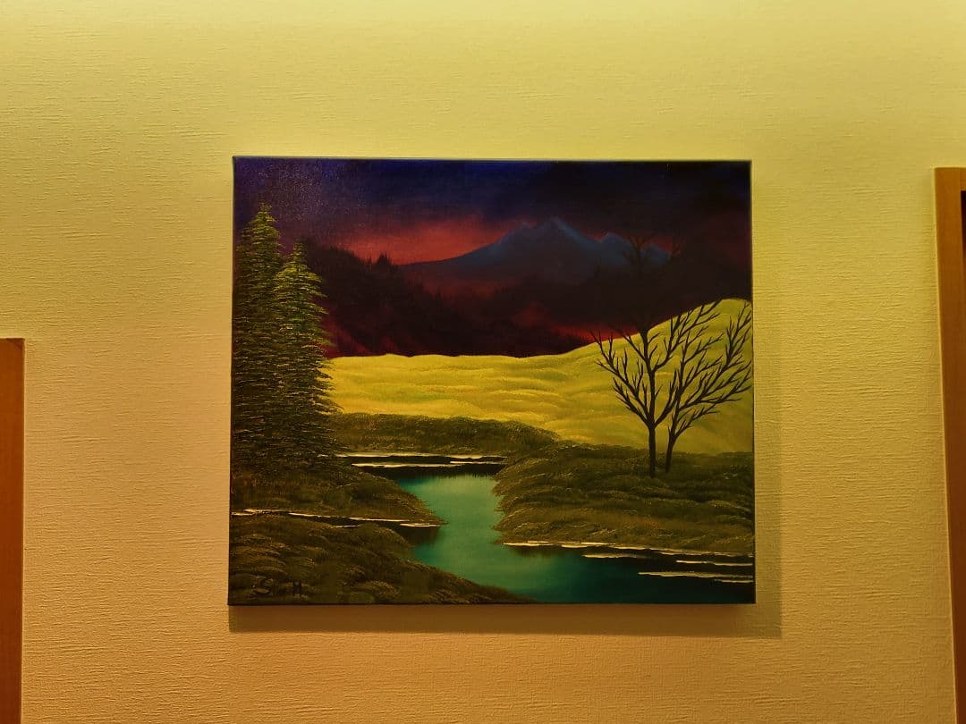 View from clear creeks 澄んだ小川の景色